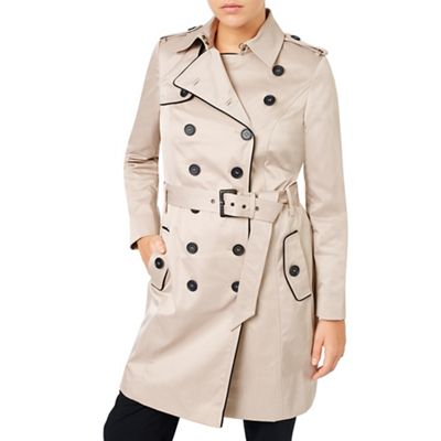 Jacques Vert Contrast Trim Trench